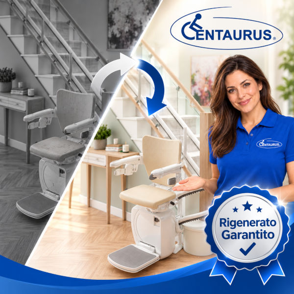 Montascale Handicare usato rigenerato e garantito