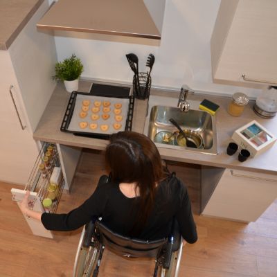 Cucine accessibilità migliorata